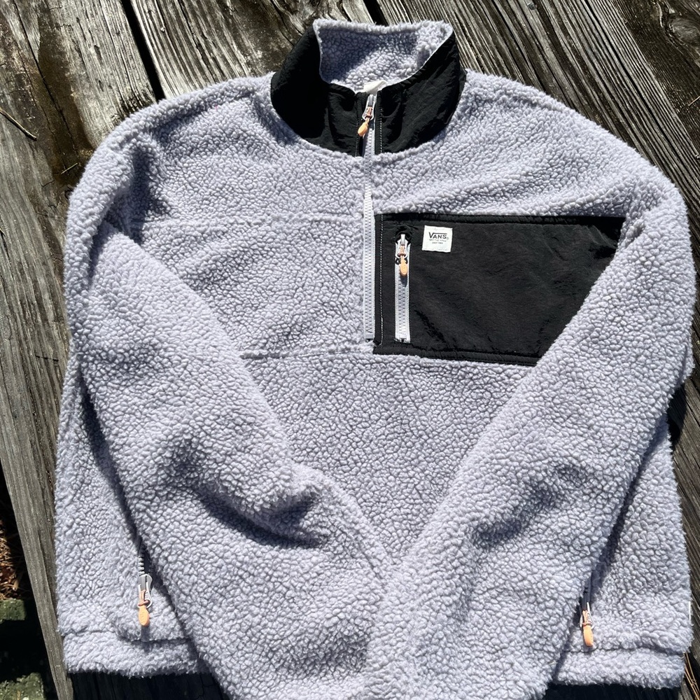 VANS OFF THE WALL 1/4 zip pull over
